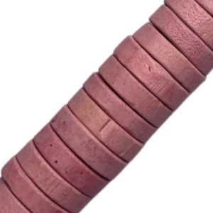 Hand made ceramic rondelle bead - Qty: 72 pcs - CR2044