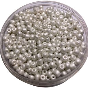 Opaque seed bead 6/0  - Pale Beige - Qty: 450g - EB0227
