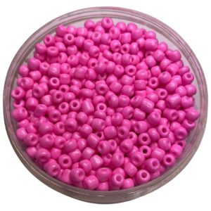 Opaque seed bead 6/0  - Flamingo - Qty: 450g - EB0226