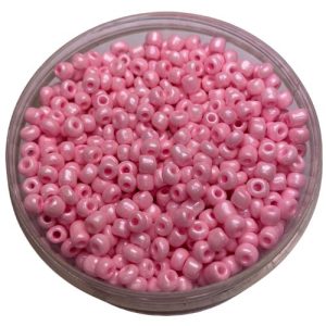 Opaque seed bead 6/0  - Pink - Qty: 450g - EB0230