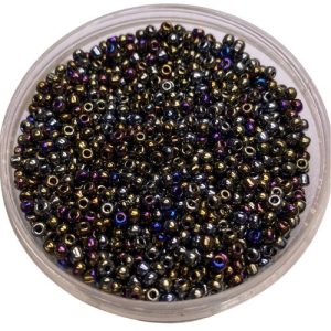 Opaque seed bead 8/0  - Peacock - Qty: 450g - EB0232