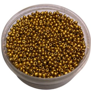 Opaque seed bead 8/0  - Goldenrod - Qty: 450g - EB0233