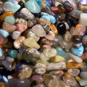 Assorted gemstone chips - Qty: 300 pcs - GE1930