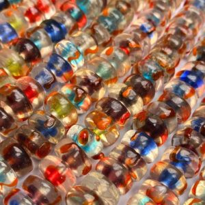 Lampwork glass beads