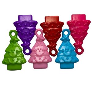Acrylic Xmas tree charm - Qty:  18 pcs. - PV0009