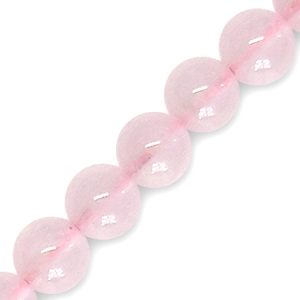 Rose quartz ball bead 6mm - Qty: 60 pcs. - GE1982