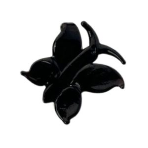 Foil glass butterfly pendant - FB0819