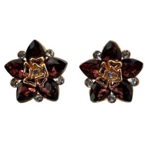 Diamante stud earring - Qty: 1 pair - GI0106