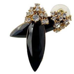 Diamante stud earring - Qty: 1 pair - GI0107