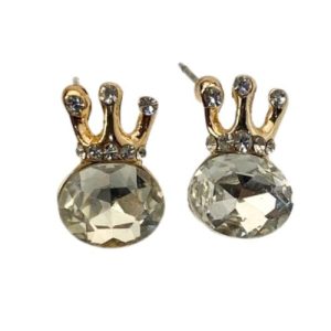 Diamante stud earring - Qty: 1 pair - GI0108