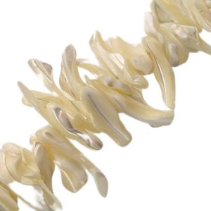 Mother of pearl spike beads - Qty: 92 pcs. - SH1001