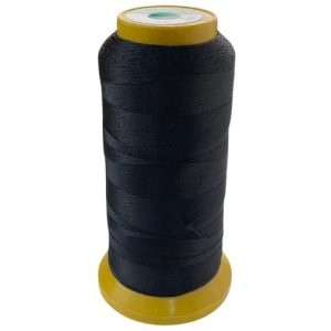 Polyester beading thread 0.5mm - Black -  Qty: 550m - ST0001
