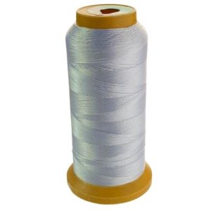 Polyester beading thread 0.5mm - White -  Qty: 550m - ST0003