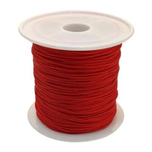 Round Red nylon cord 0.6mm - Qty: 40m - ST0011