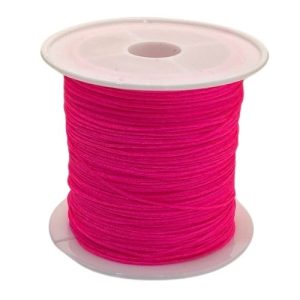 Round Deep Pink nylon cord 0.6mm - Qty: 40m - ST0012