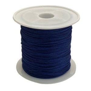 Round Navy nylon cord 0.6mm - Qty: 40m - ST0016