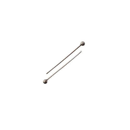 304 Stainless Steel ball head pin 30mm - Qty: 20pcs - FI9103