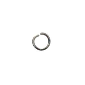 304 Stainless Steel open jump ring 8mm - Qty: 30 pcs - FI9117
