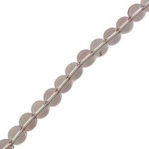 Glass circle bead 6mm - purple - Qty: 66 pcs - GB0346