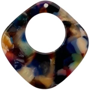 Enamel and resin charms & pendants