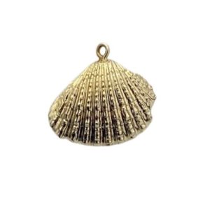 Shell pendant  - Gold - Qty: 1 pce - SH0812