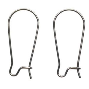 304 Stainless steel hoop earrings - Qty: 3 pairs - FI9120