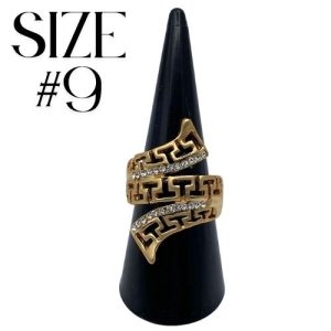 Diamante gold ring - Cleo - RI0002