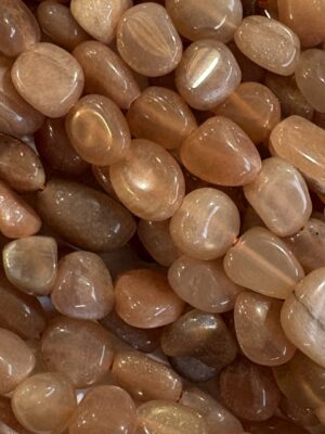Sunstone pebble bead 14mm x 10mm - Qty: 40 pcs. - GE2029